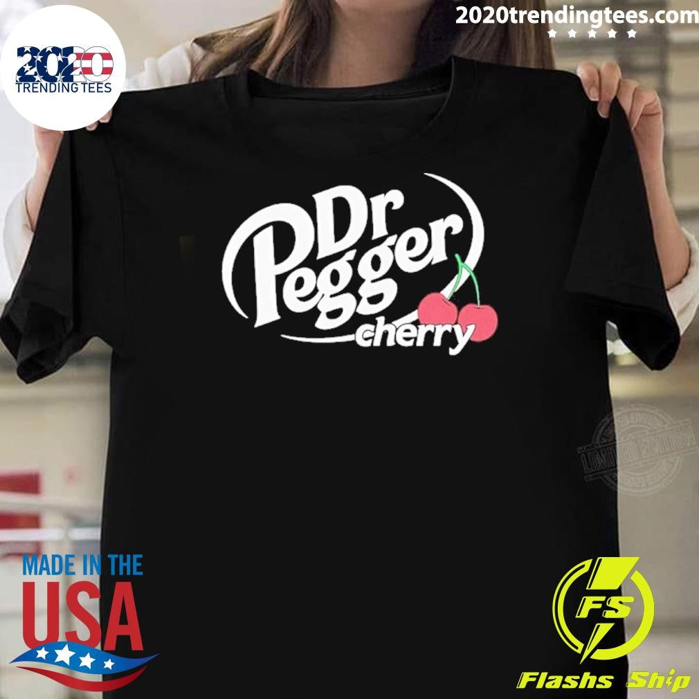 Dr. Pegger Cherry Logo Shirt
