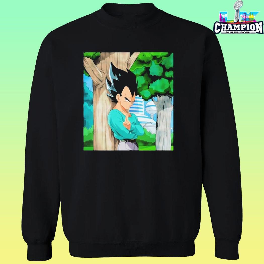 Dragon Ball Z Vegeta’s Farewell Sign Shirt