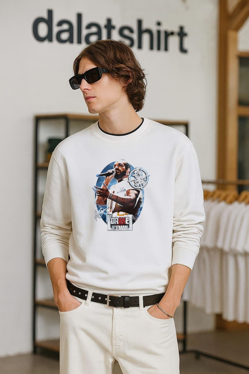 Drake Iceman Singer Portrait shirt