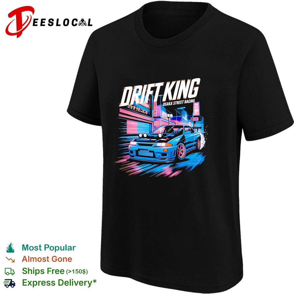Drift King Osaka street racing JDM sports car shirt