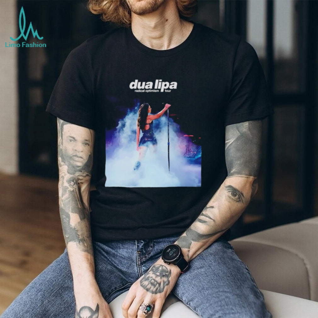 Dua Lipa Radical Optimism Tour Concert Smoke Stage Photo T Shirt