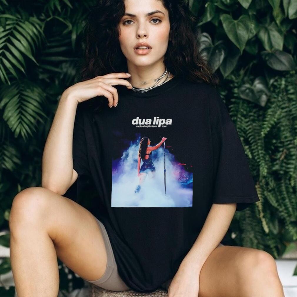 Dua Lipa Radical Optimism Tour Concert Smoke Stage Photo T Shirt