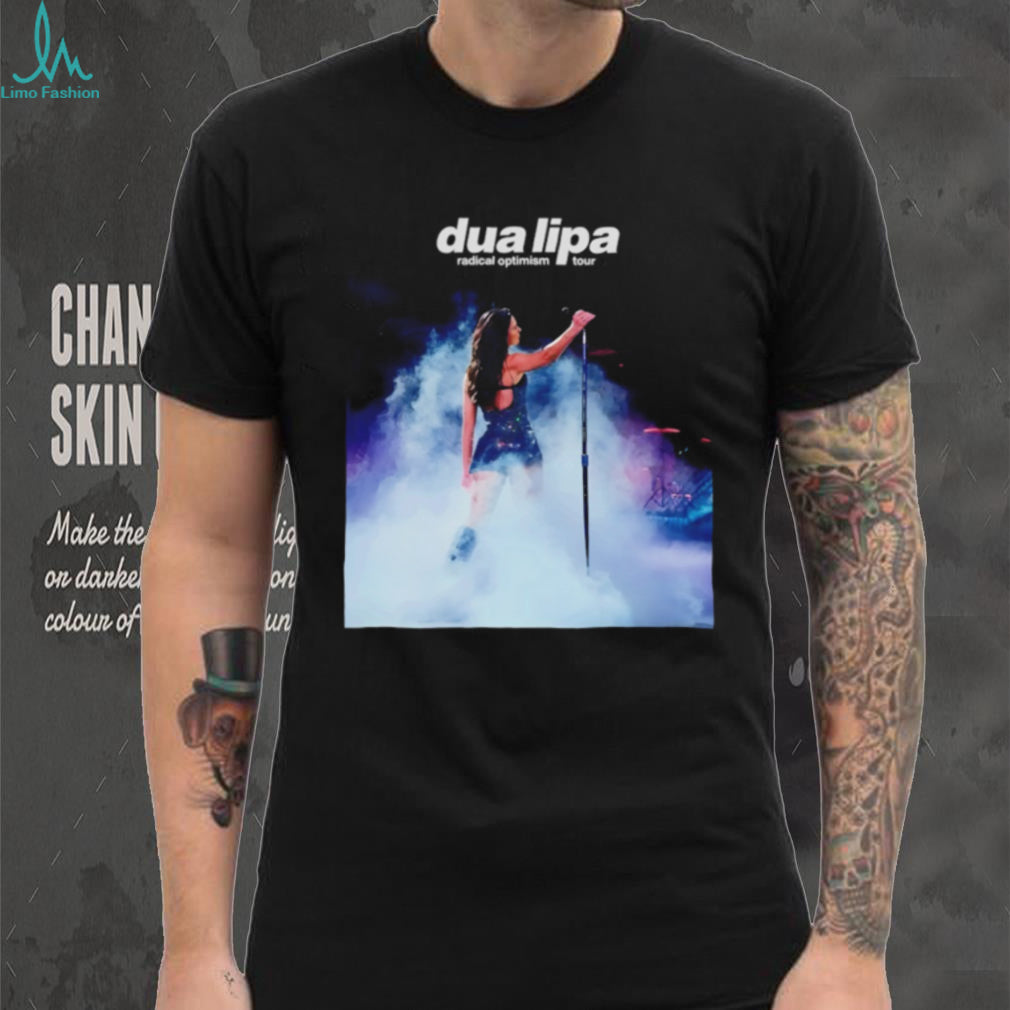 Dua Lipa Radical Optimism Tour Concert Smoke Stage Photo T Shirt