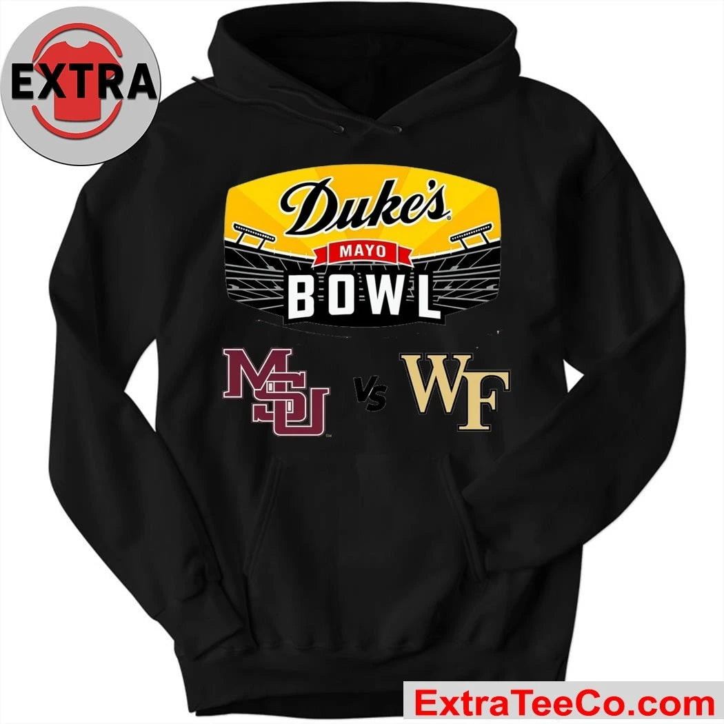 Duke’s Mayo Bowl 2026 will be a match between the Wake Forest Demon Deacons and the Mississippi State Bulldogs Shirt
