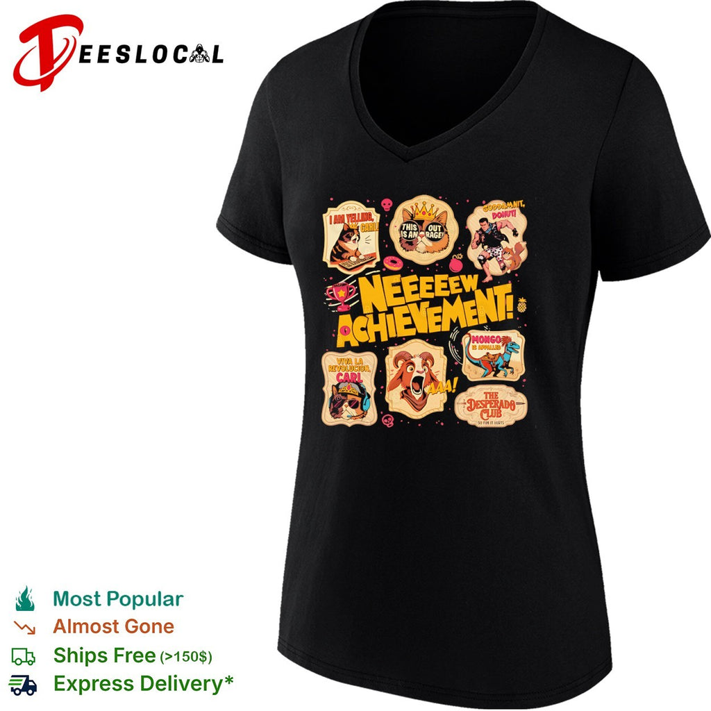 Dungeon Crawler Carl neeeew achievement sticker pack shirt