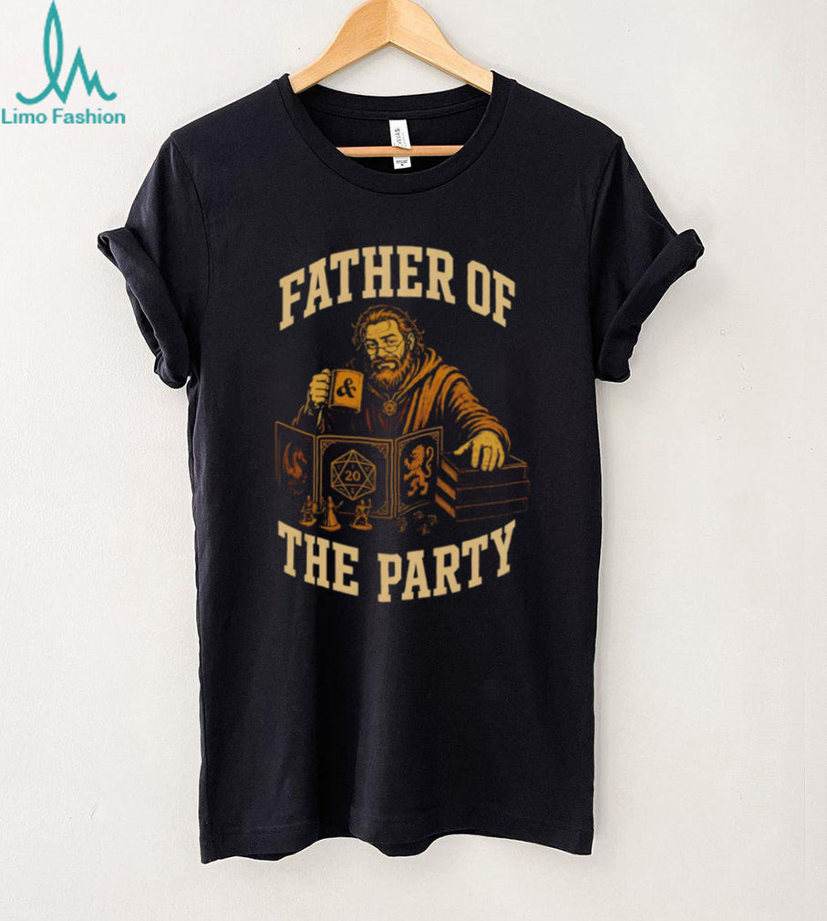 Dungeons and Dragons Father of the Party RPG Gamer T Shirt