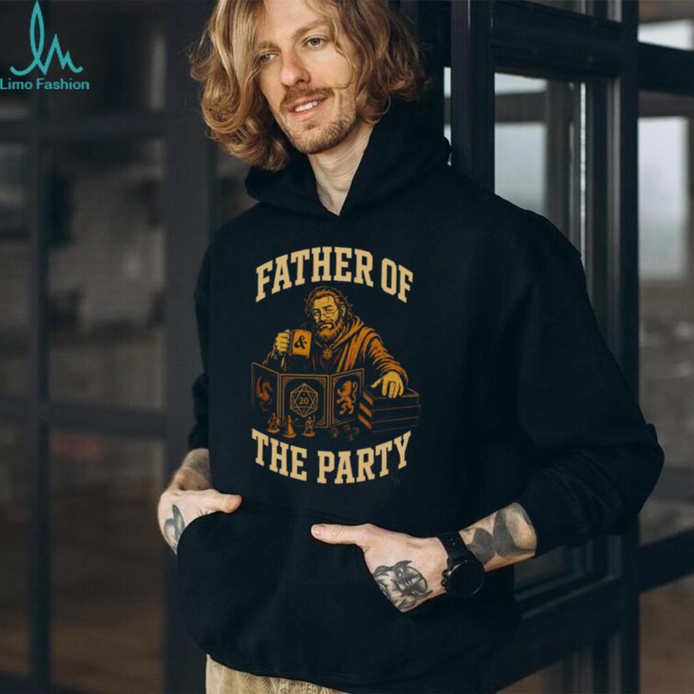 Dungeons and Dragons Father of the Party RPG Gamer T Shirt