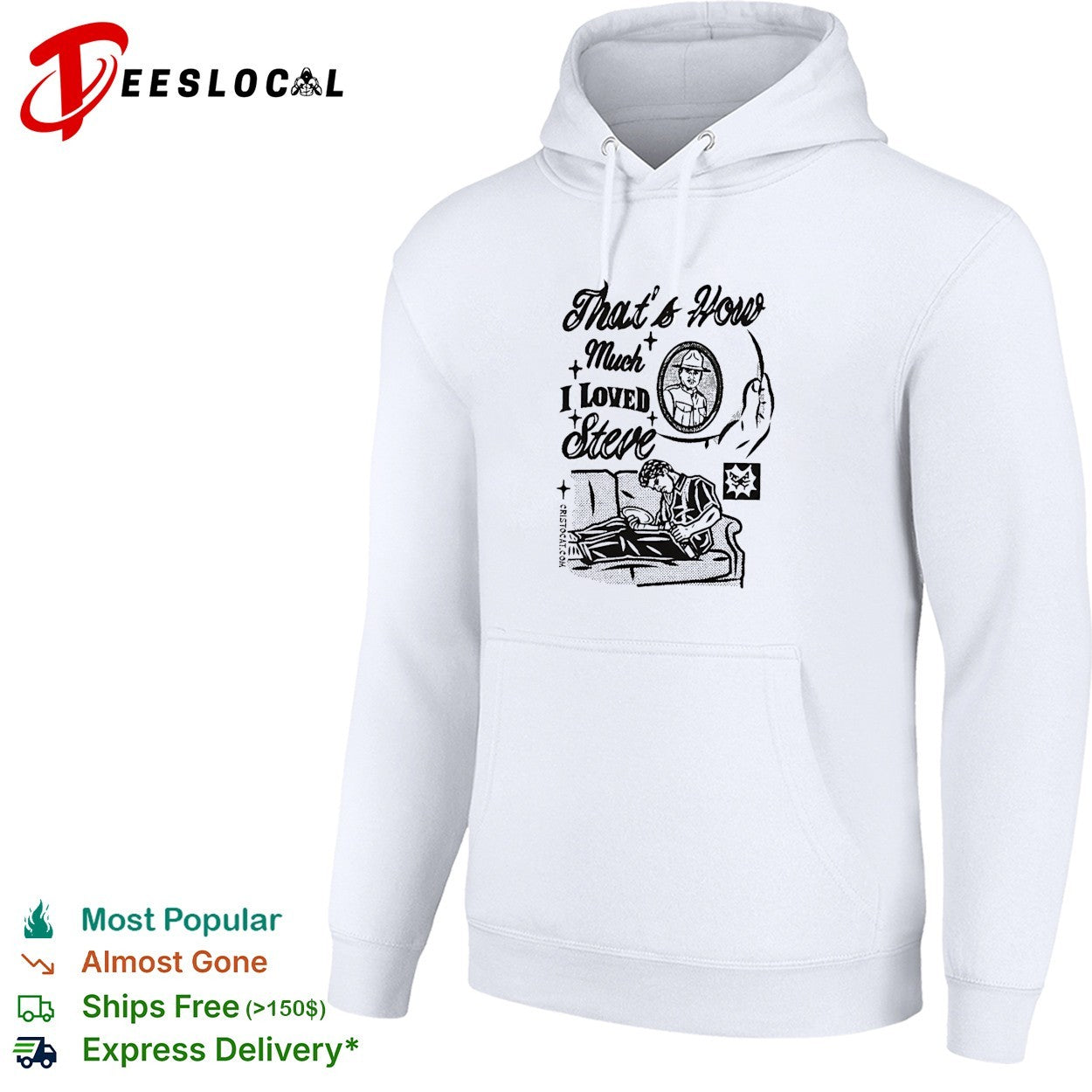Dunk man on sofa that’s how much I loved steve sad man on couch shirt