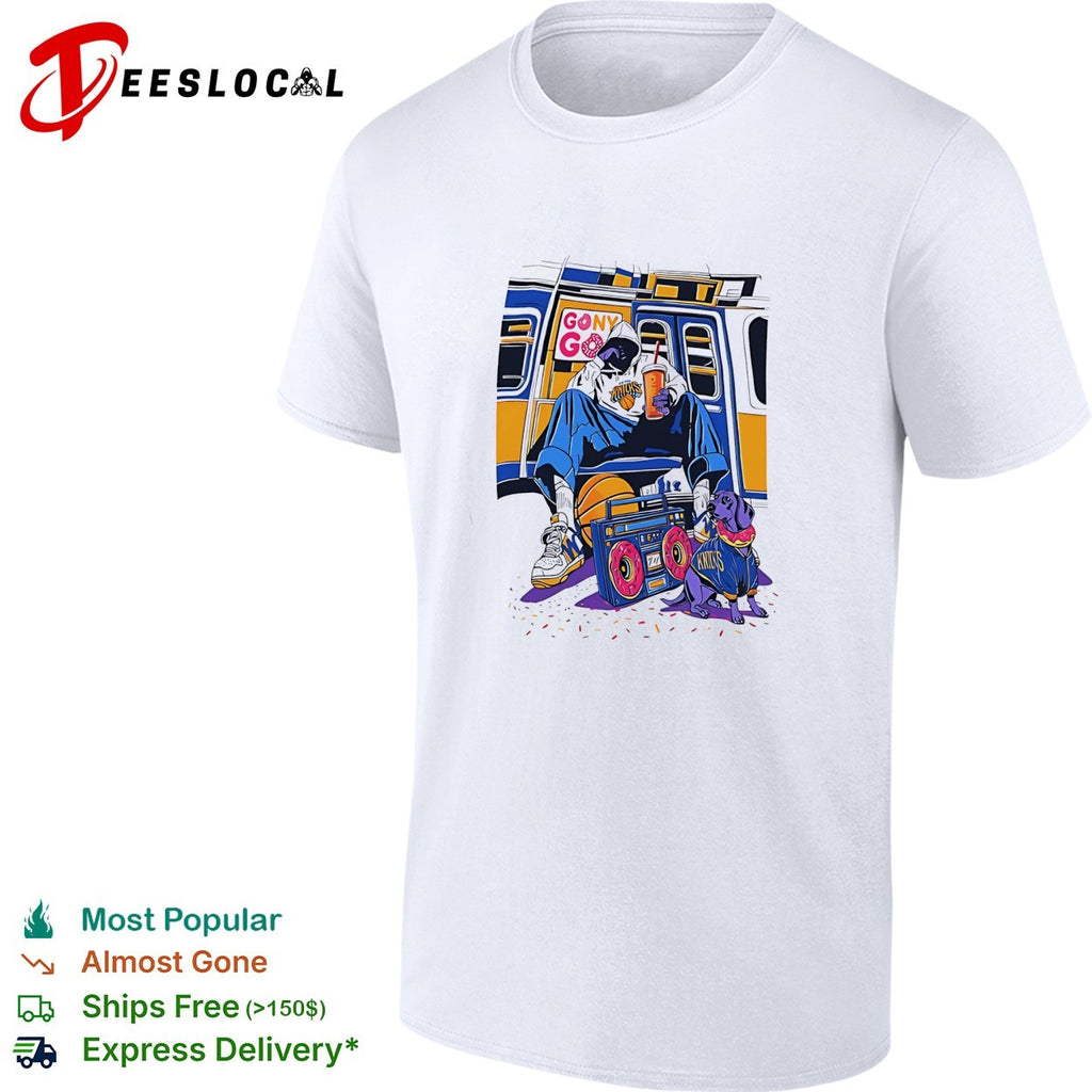Dunkin’ Knicks New York Subway donut Streetwear style shirt