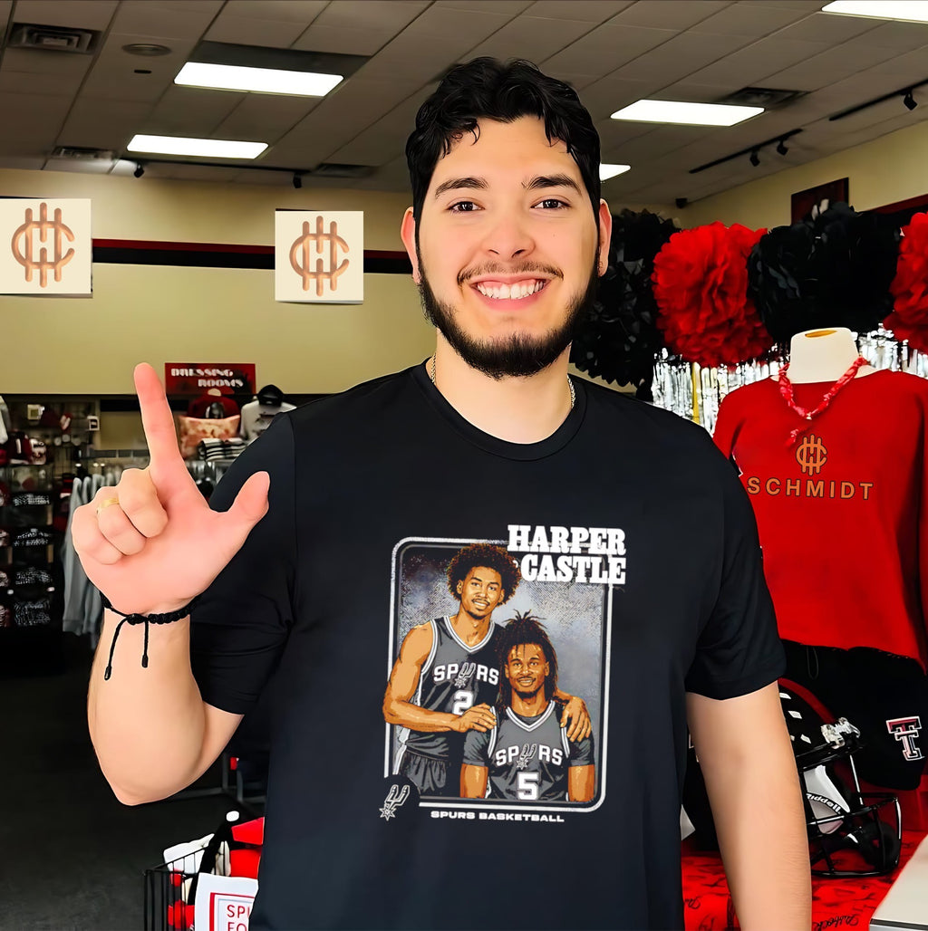 Dylan Harper and Stephon Castle San Antonio Spurs Step Brothers shirt
