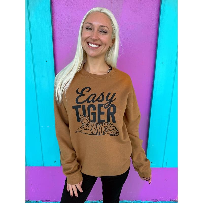Easy Tiger Golden Sweatshirt T-Shirts, Hoodie | PodTeesHub.com
