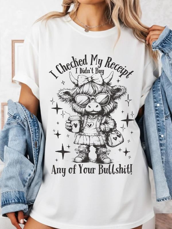 Edgy Casual Funny Oversized T-Shirt