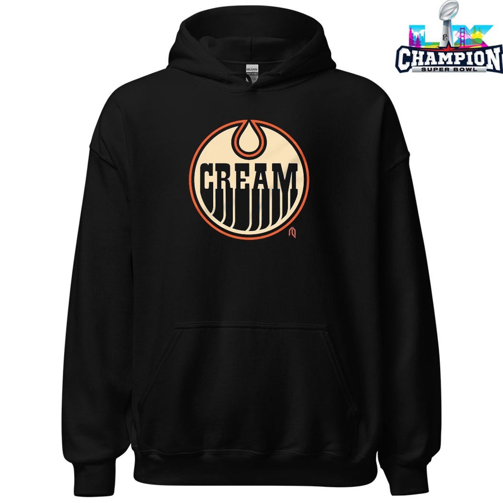 Edmonton Oilers Cream T-shirts