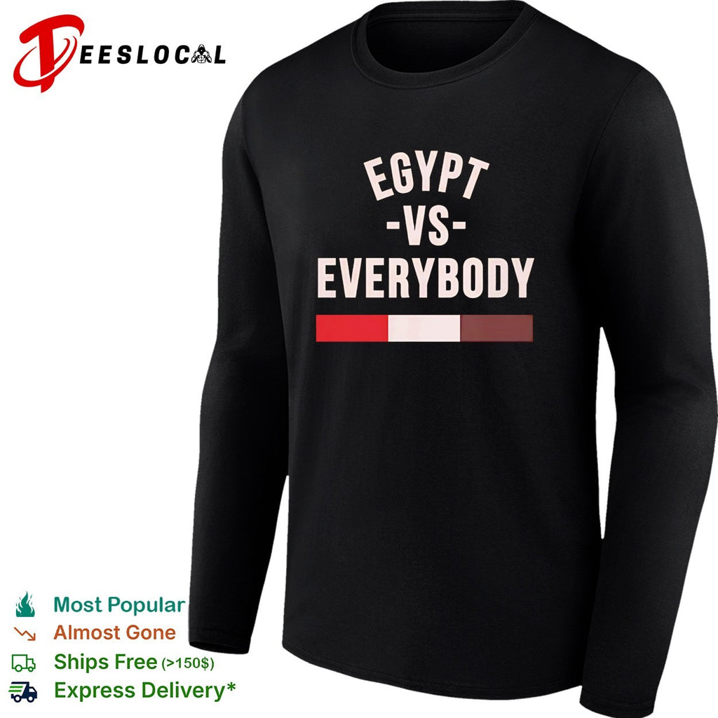 Egypt vs everybody flag soccer pride shirt