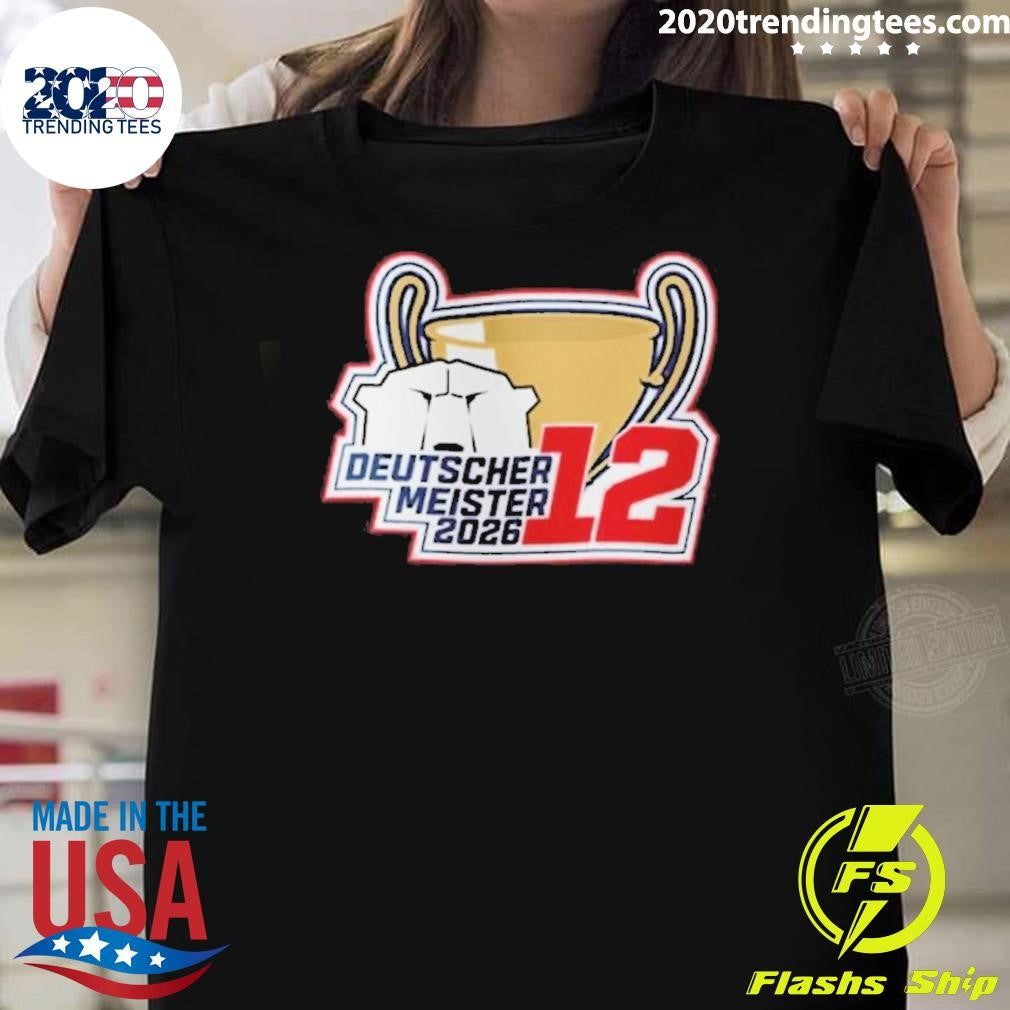 Eisbären Berlin Deutscher Meister 12 2026 Shirt