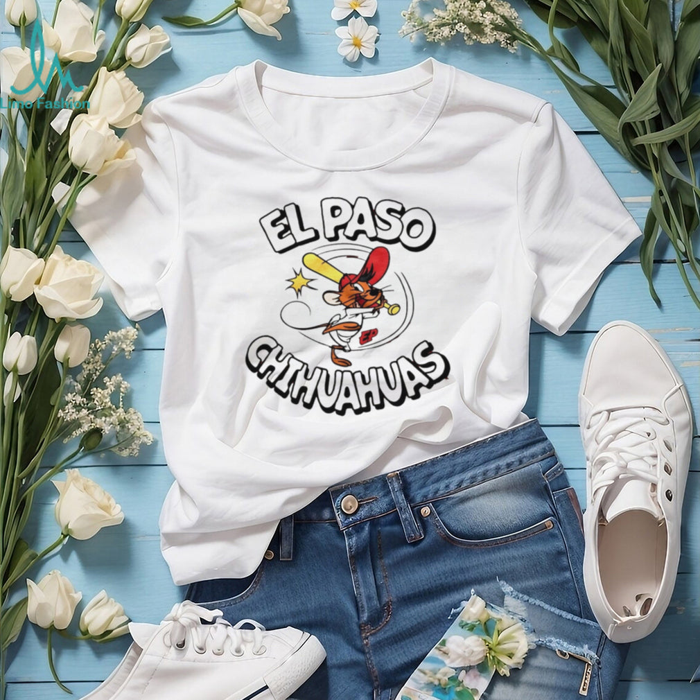 El Paso Chihuahuas Speedy Gonzales Baseball Mascot T Shirt