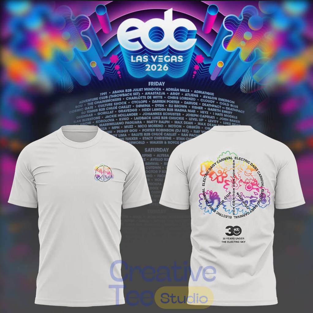 Electric Daisy Carnival Las Vegas 2026 T-Shirt
