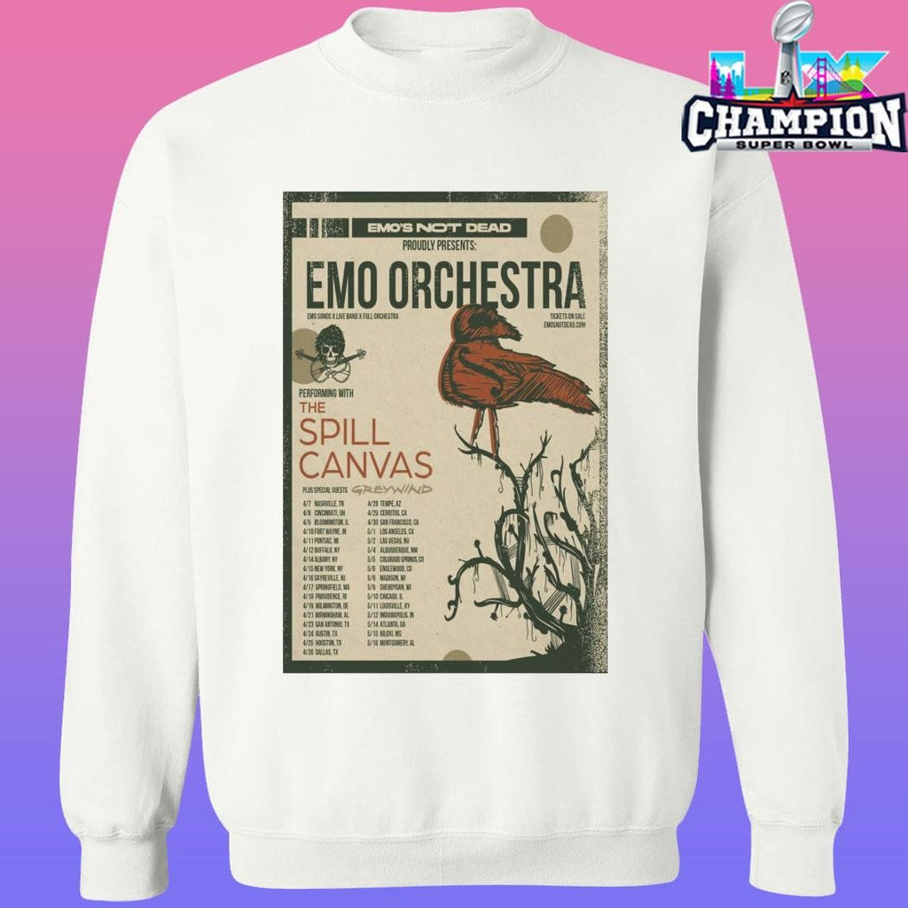 Emo Orchestra Usa Tour 2026 Shirt