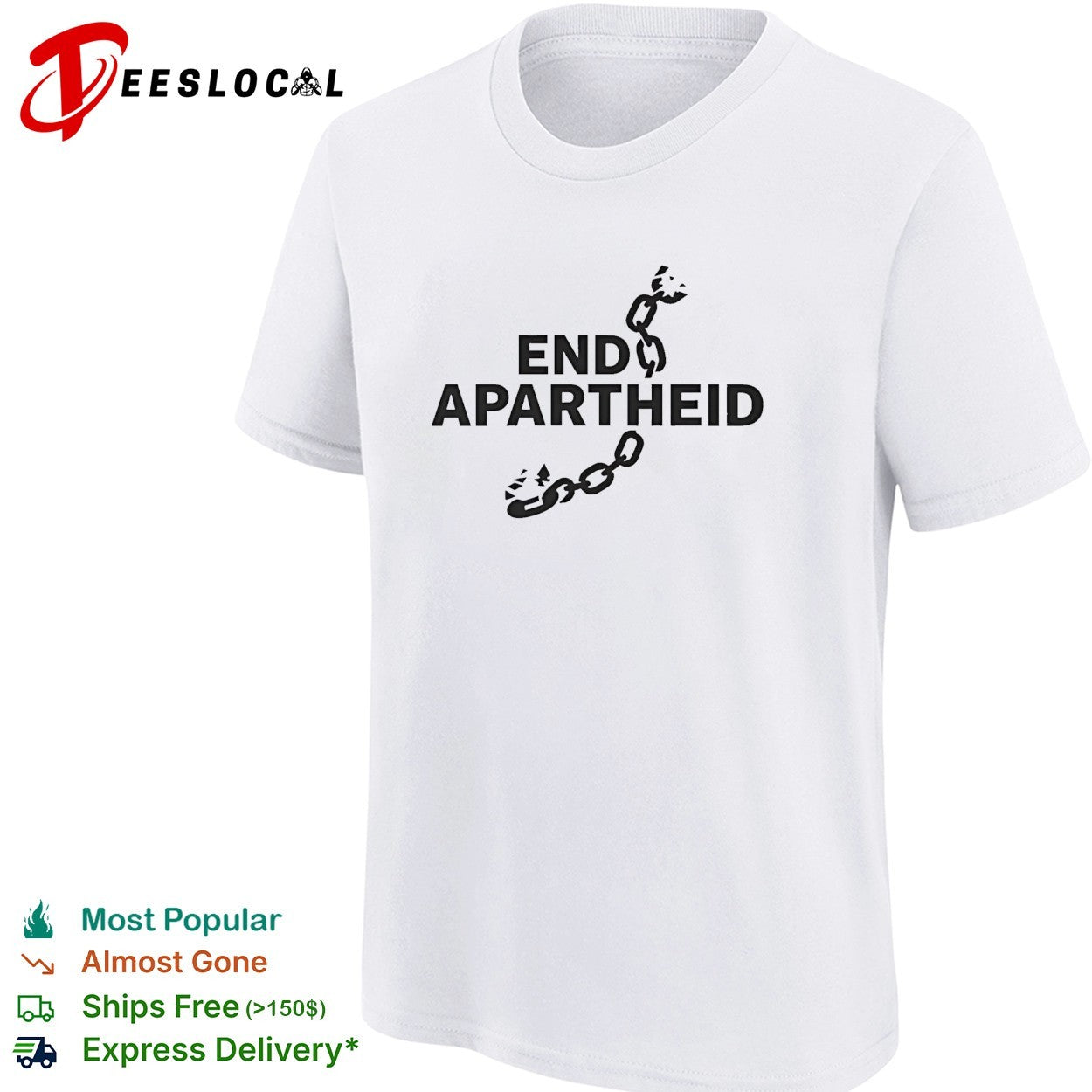 End apartheid shirt