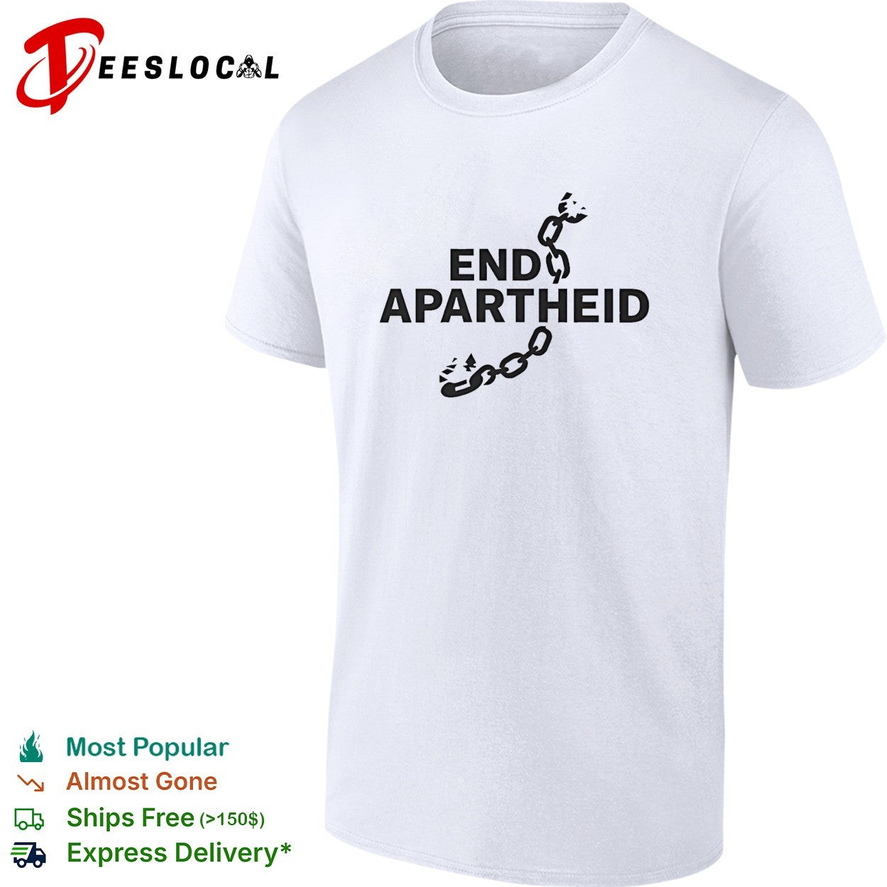 End apartheid shirt