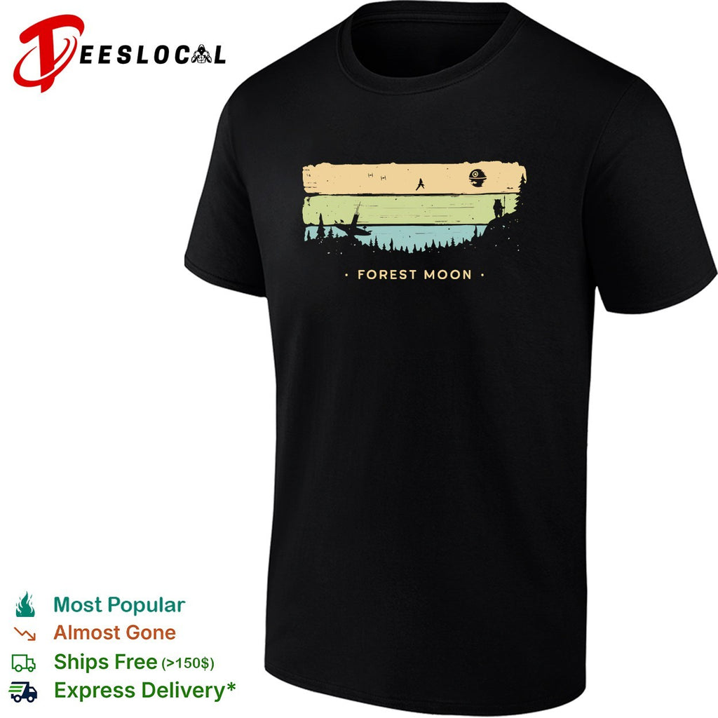 Endor the forest moon Sentinel of the Forest Moon retro shirt