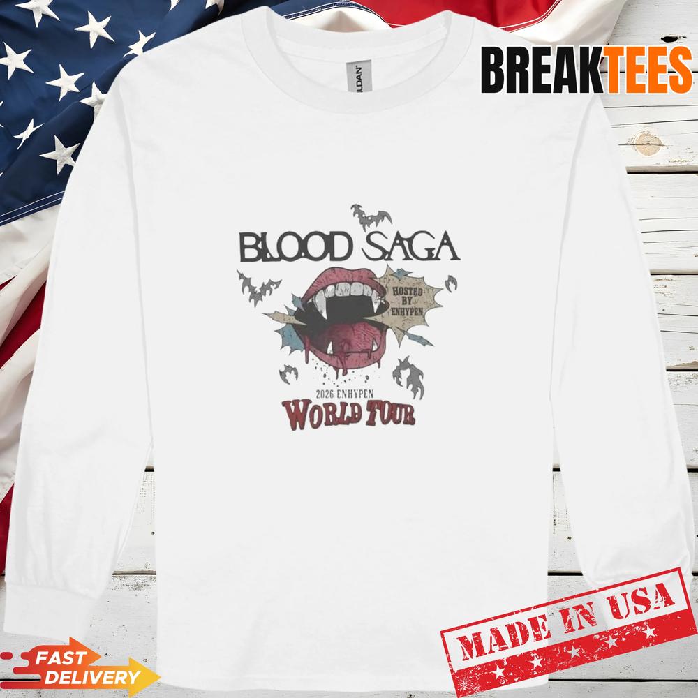 Enhypen Blood Saga World Tour T-Shirt