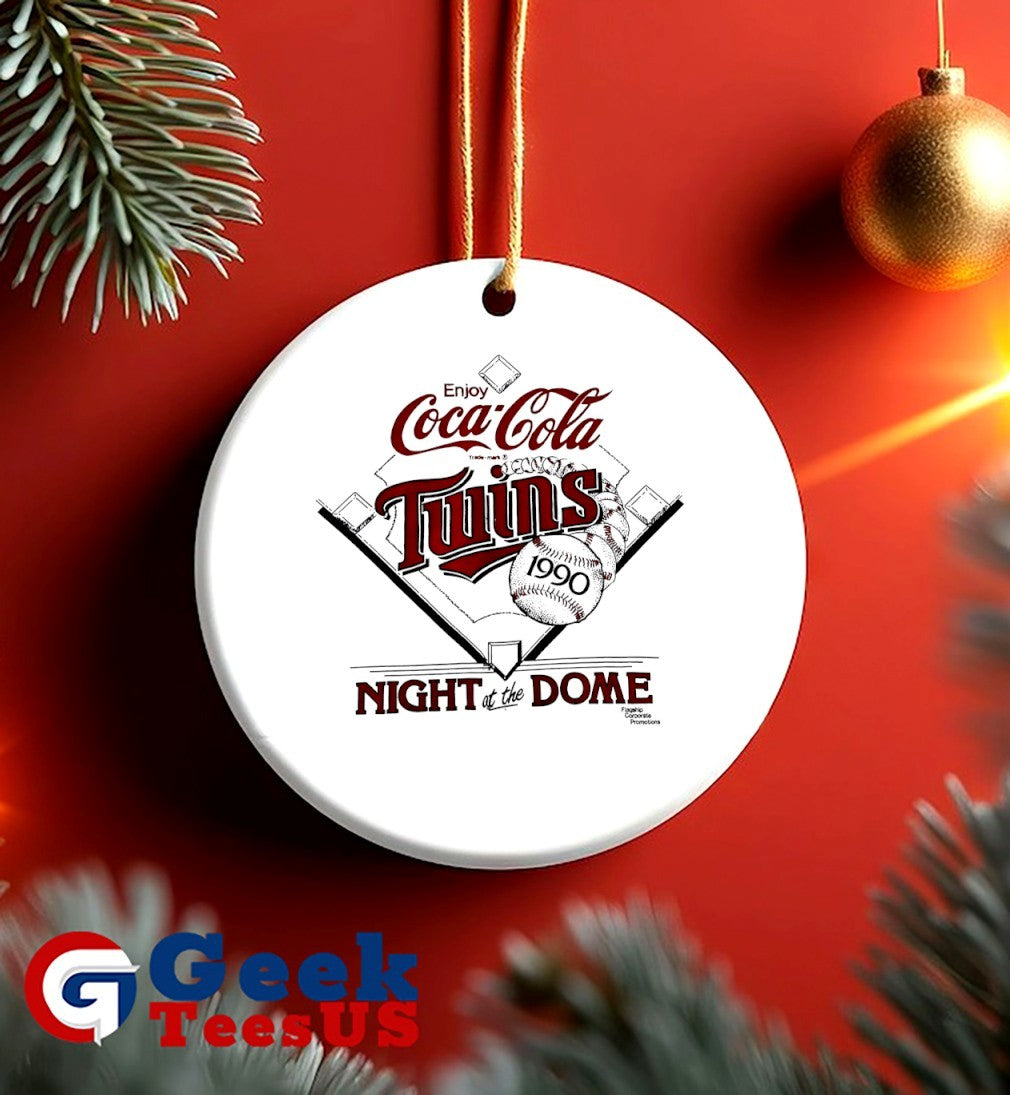 Enjoy Coca Cola Twins 1990 Night at the Dome shirt