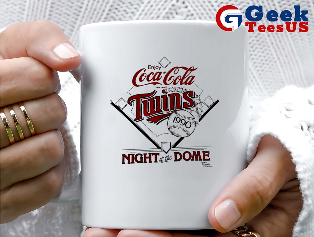Enjoy Coca Cola Twins 1990 Night at the Dome shirt