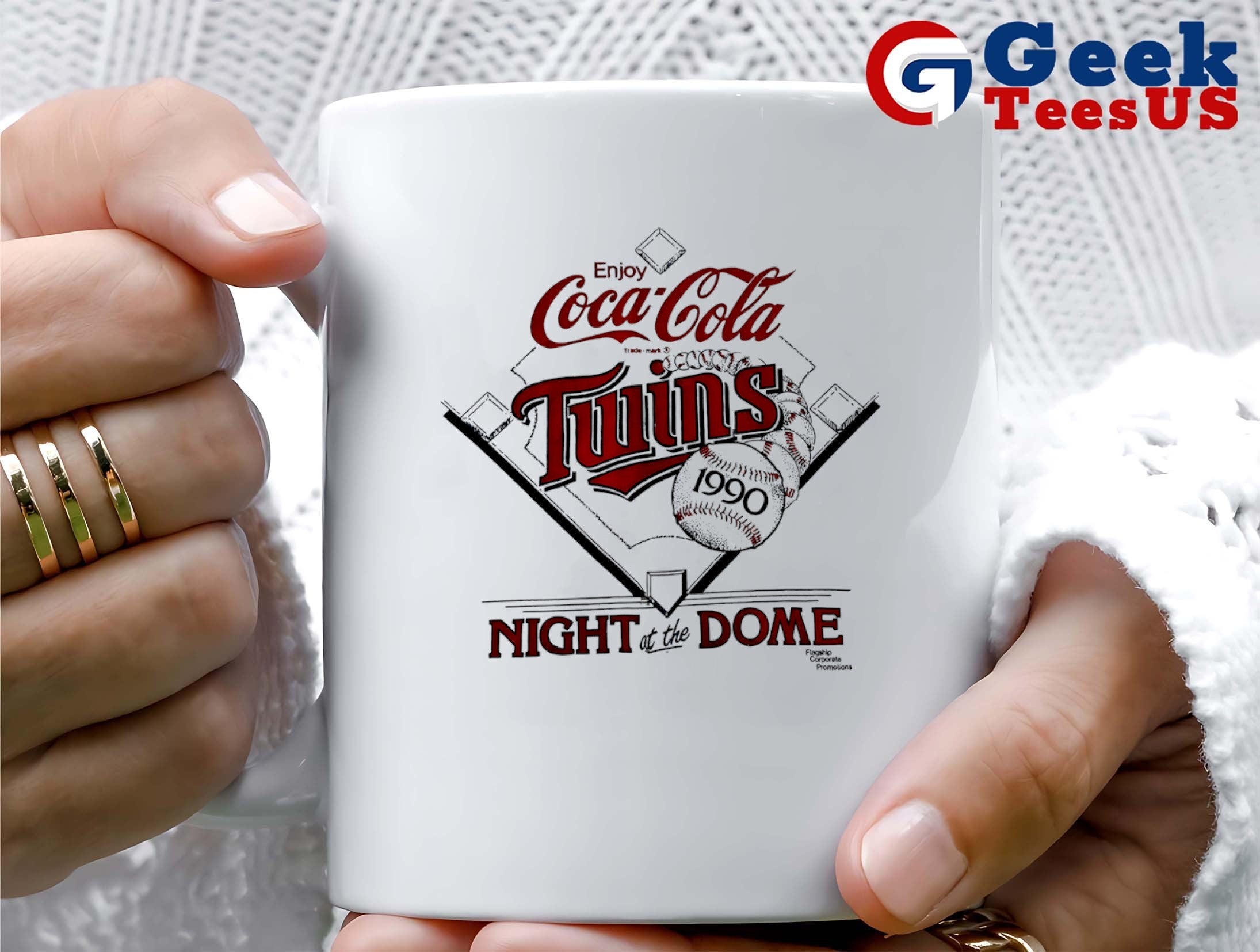 Enjoy Coca Cola Twins 1990 Night at the Dome shirt