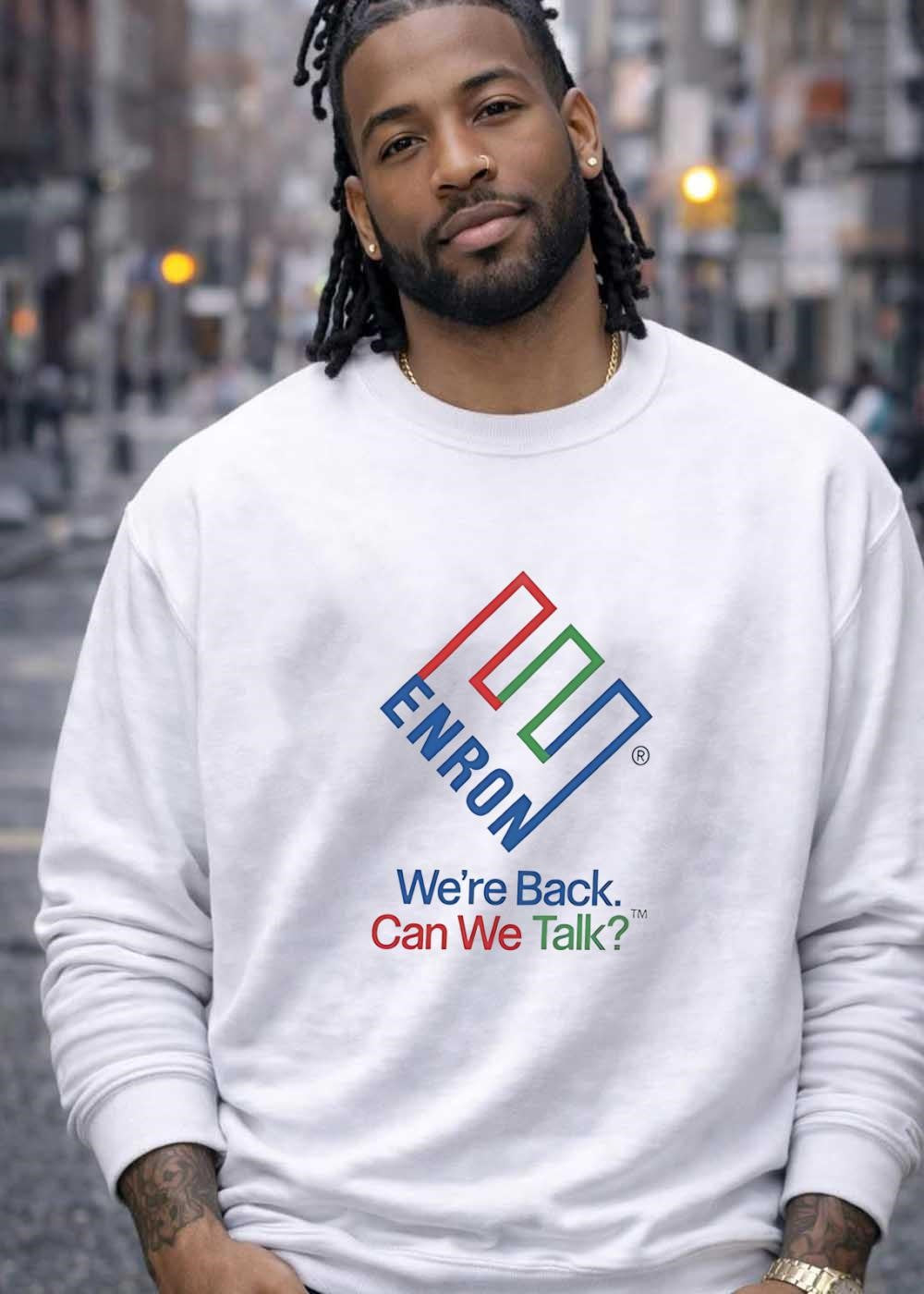 Enron We Are Back Can We Talk Shirt