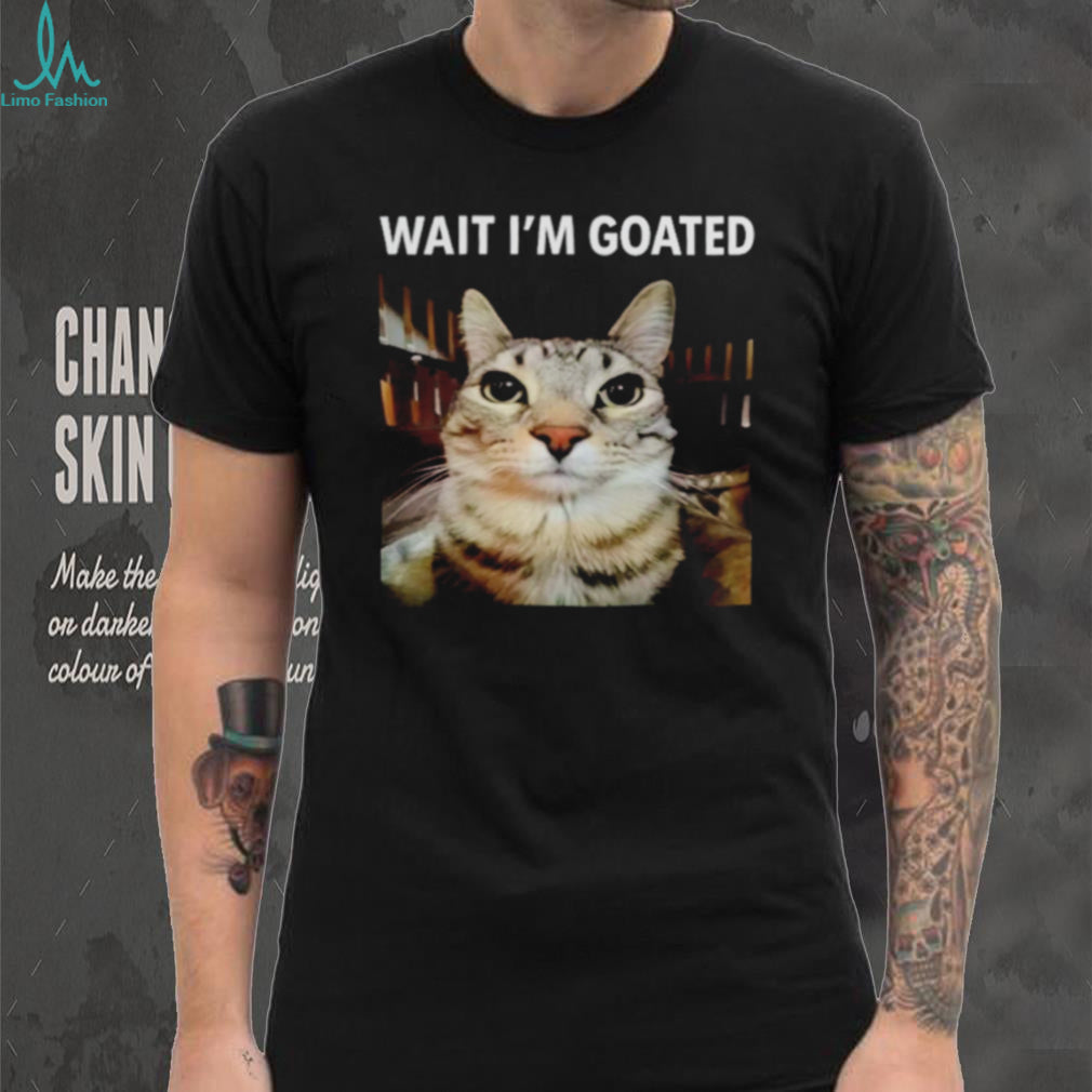 Eric Hartman Wait I’m Goated Meme Cat Shirt