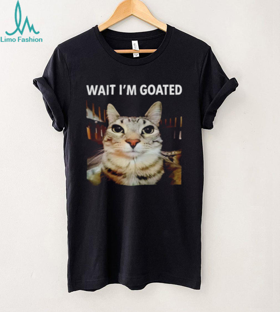 Eric Hartman Wait I’m Goated Meme Cat Shirt