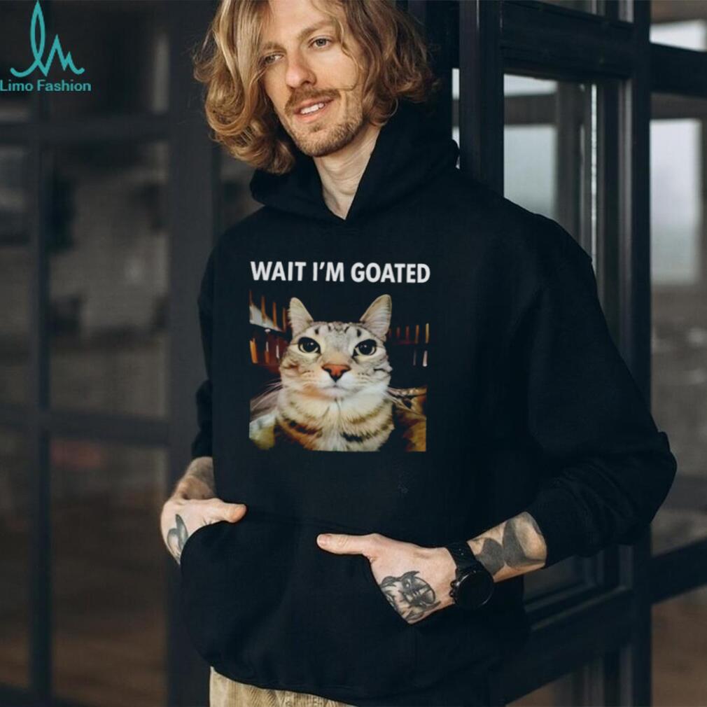 Eric Hartman Wait I’m Goated Meme Cat Shirt