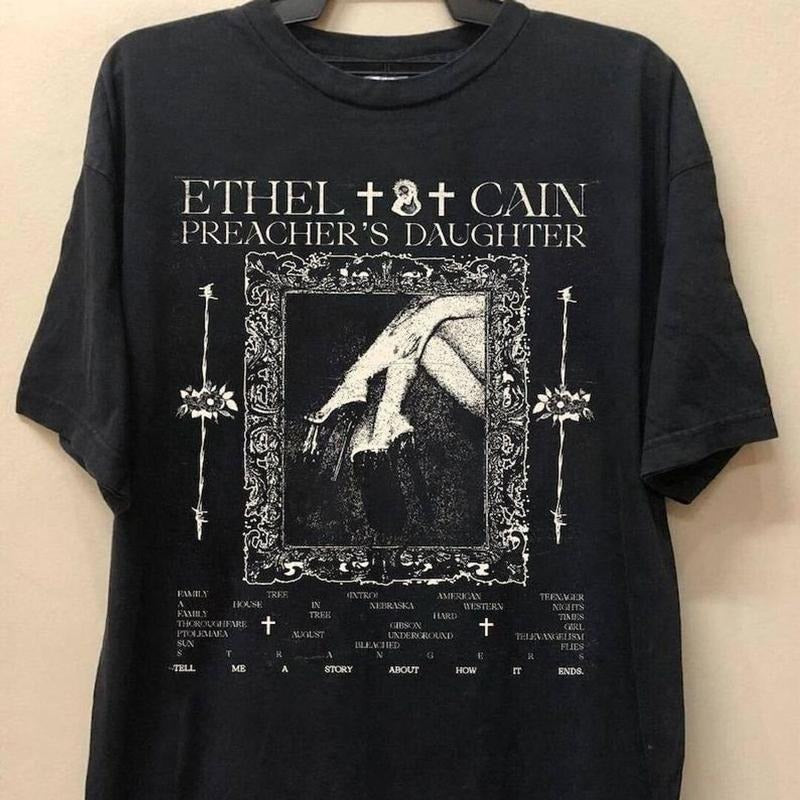 Ethell Cainn Preacher's Daughter 2024 Tshrit, Pop Music Shirt, Indie Music Tee, Indie Band, Unisex Short Sleeve Tee,...