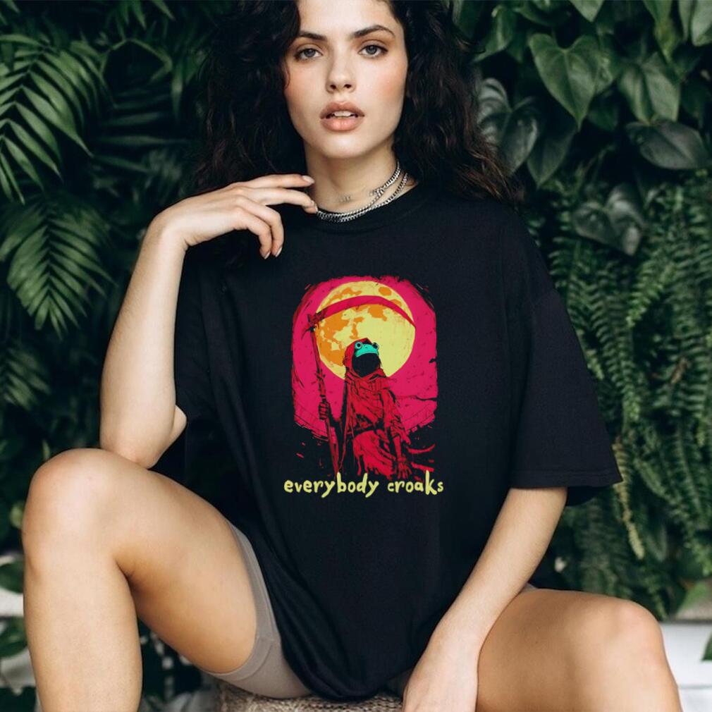 Everybody croaks vintage shirt