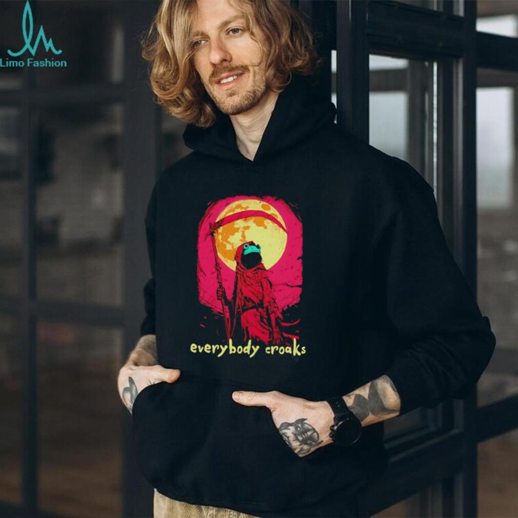 Everybody croaks vintage shirt