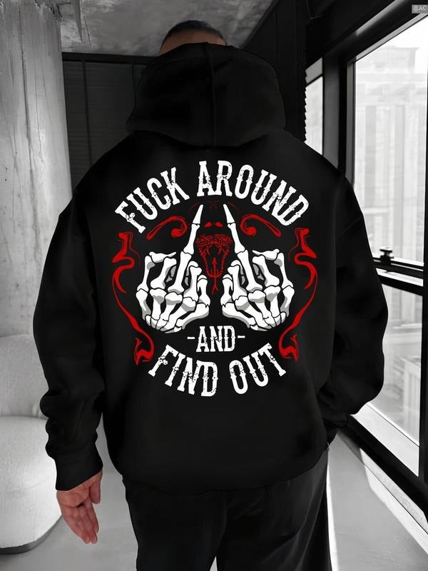 F*ck Around And Find Out Print Hoodie & T Shirt, Red Line Version, Shirt for Gen X Print Tee Sweatshirt | PodTeesHub.com