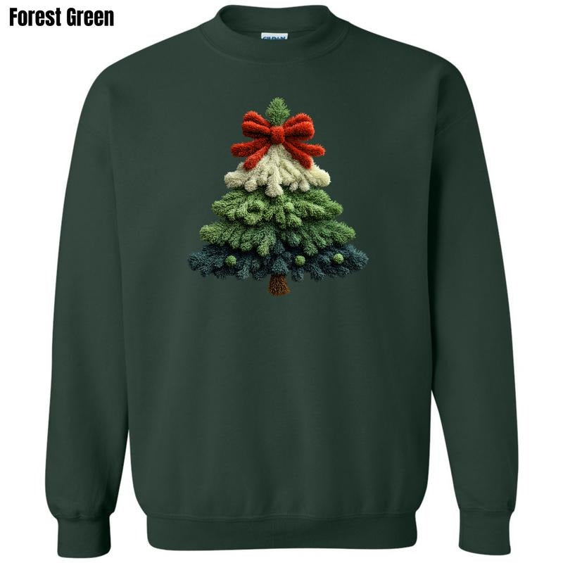 FAKE Fuzzy Christmas Tree Sweatshirt 'NLB' T-Shirts, Hoodie | PodTeesHub.com