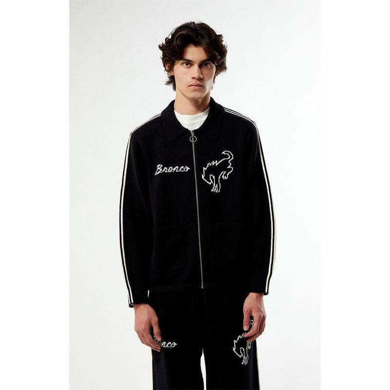 FORD Men's Bronco Ribbed Full Zip Sweater T-Shirts, Hoodie, Sweatshirt | PodTeesHub.com