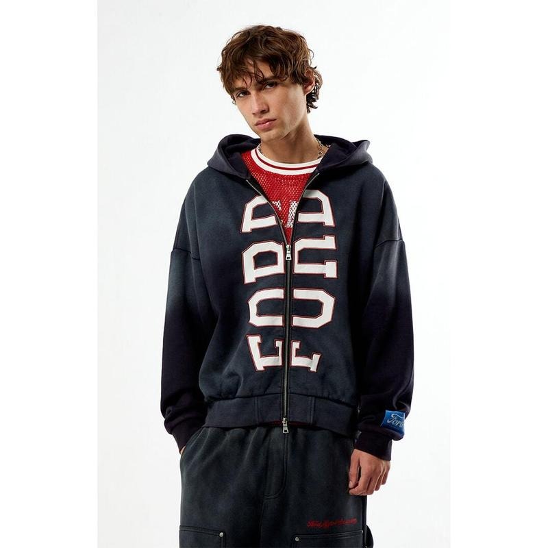 FORD Men's Varsity Full Zip Hoodie T-Shirts, Sweatshirt | PodTeesHub.com