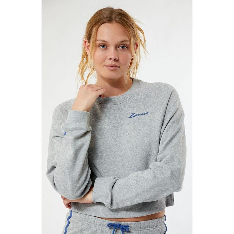 FORD Women's Bronco '66 Vintage Raglan Crew Neck Sweatshirt T-Shirts, Hoodie | PodTeesHub.com