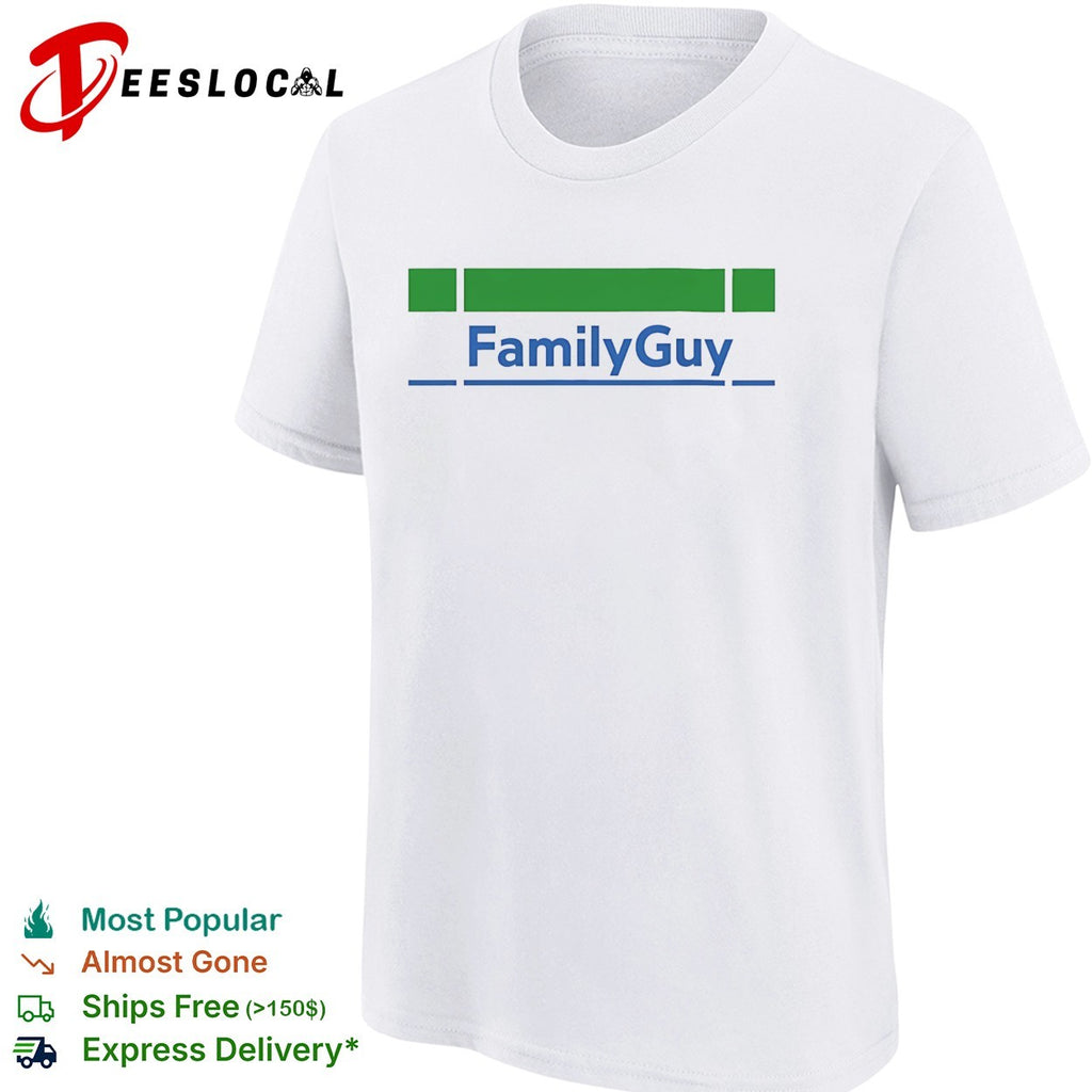 Family Guy Subway logo parody shirt