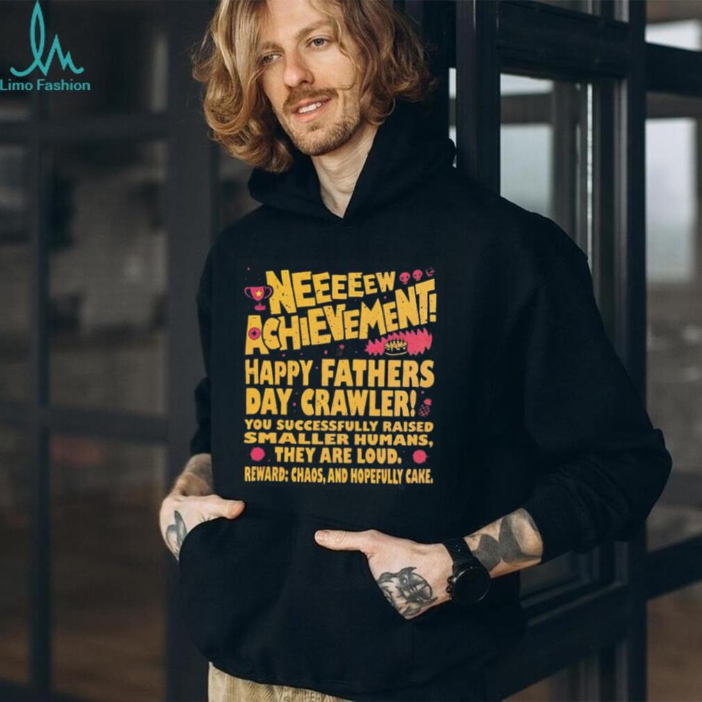 Fathers Day Gaming Humor Funny Gamer Dad Achievement T Shirt