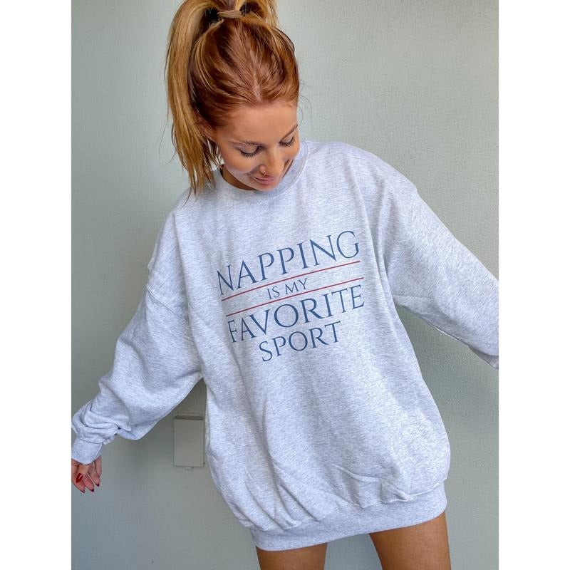 Favorite Sport Napping Graphic Top T-Shirts, Hoodie, Sweatshirt | PodTeesHub.com