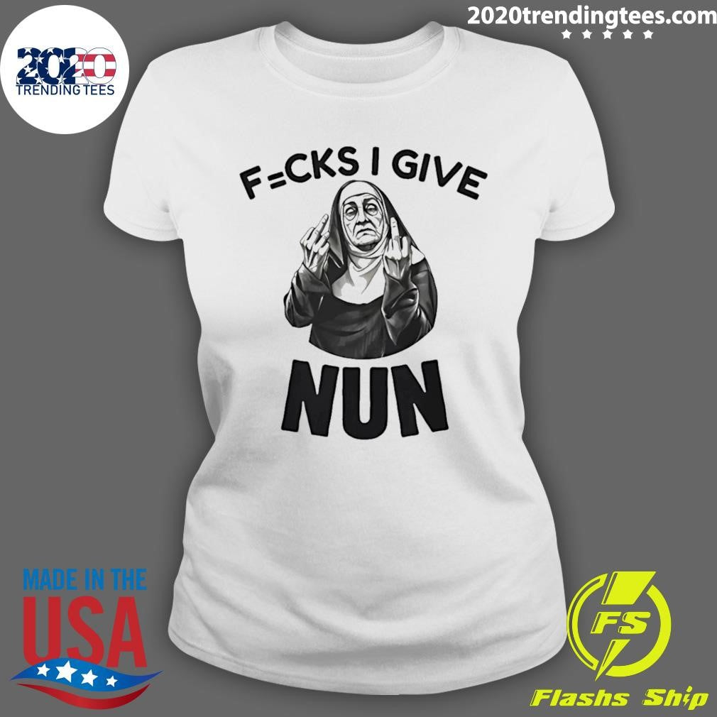 Fcks I Give Nun Graphic Shirt