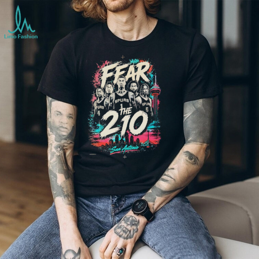 Fear the 210 San Antonio Spurs Basketball NBA vintage shirt