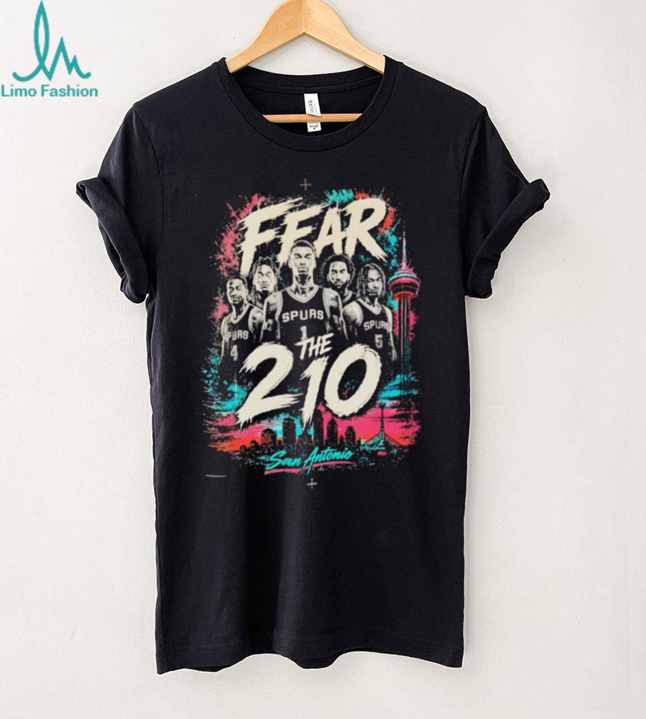 Fear the 210 San Antonio Spurs Basketball NBA vintage shirt