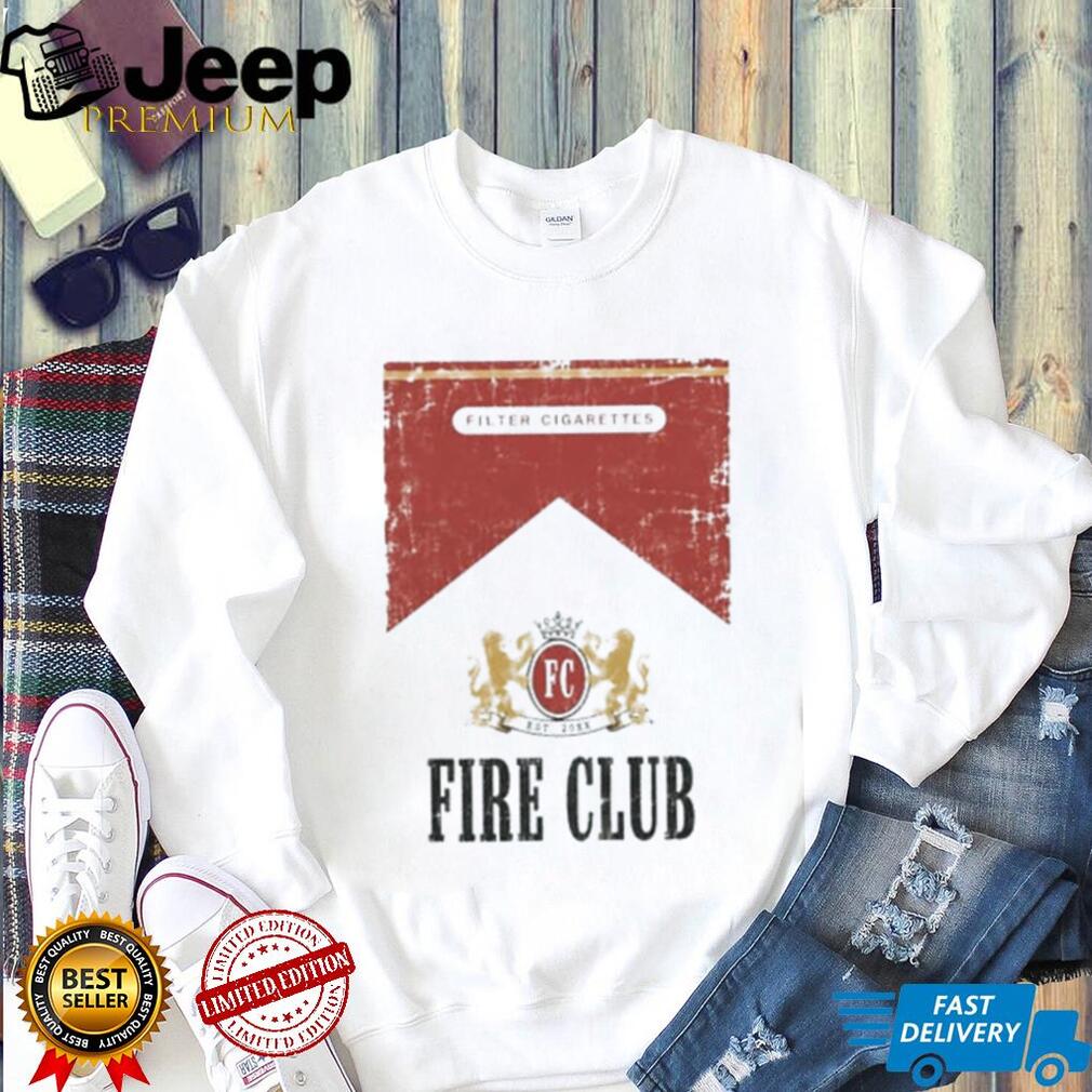 Filter cigarettes Fire Club vintage shirt