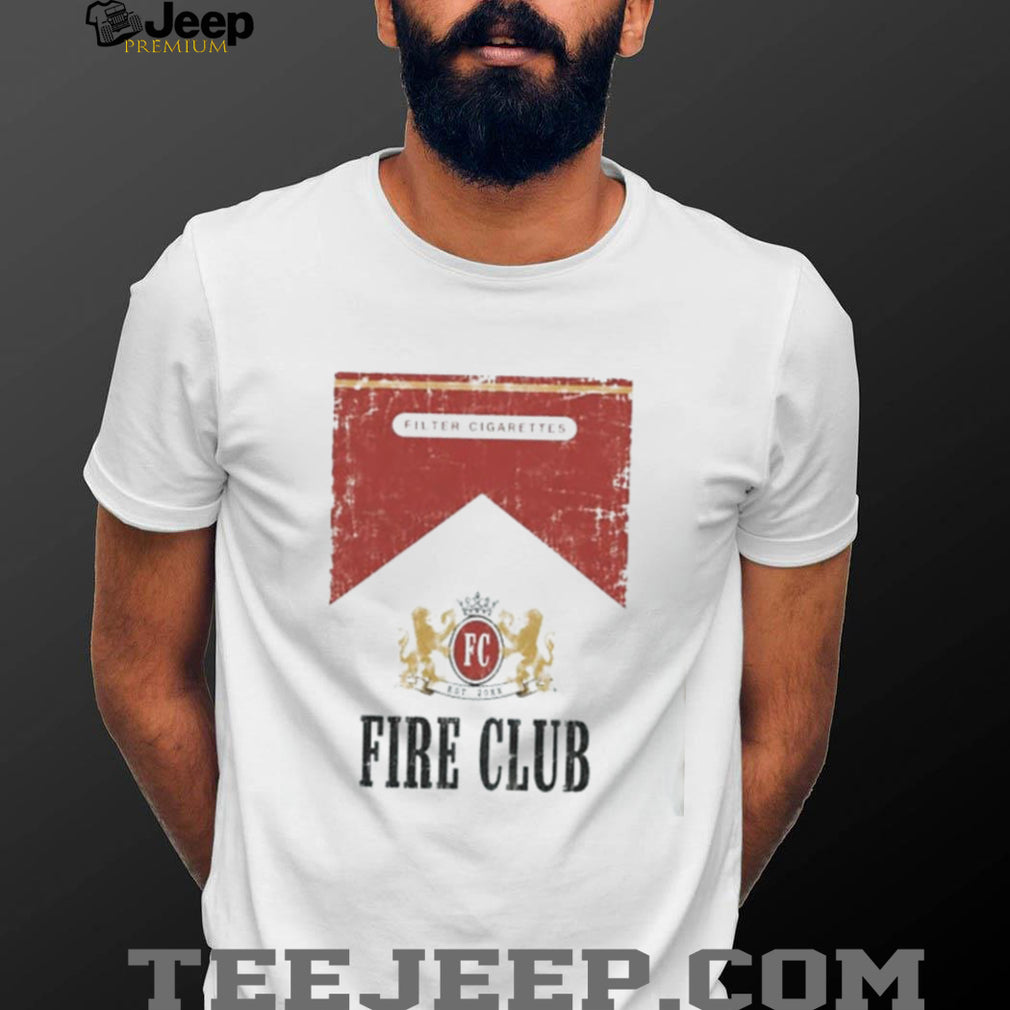 Filter cigarettes Fire Club vintage shirt