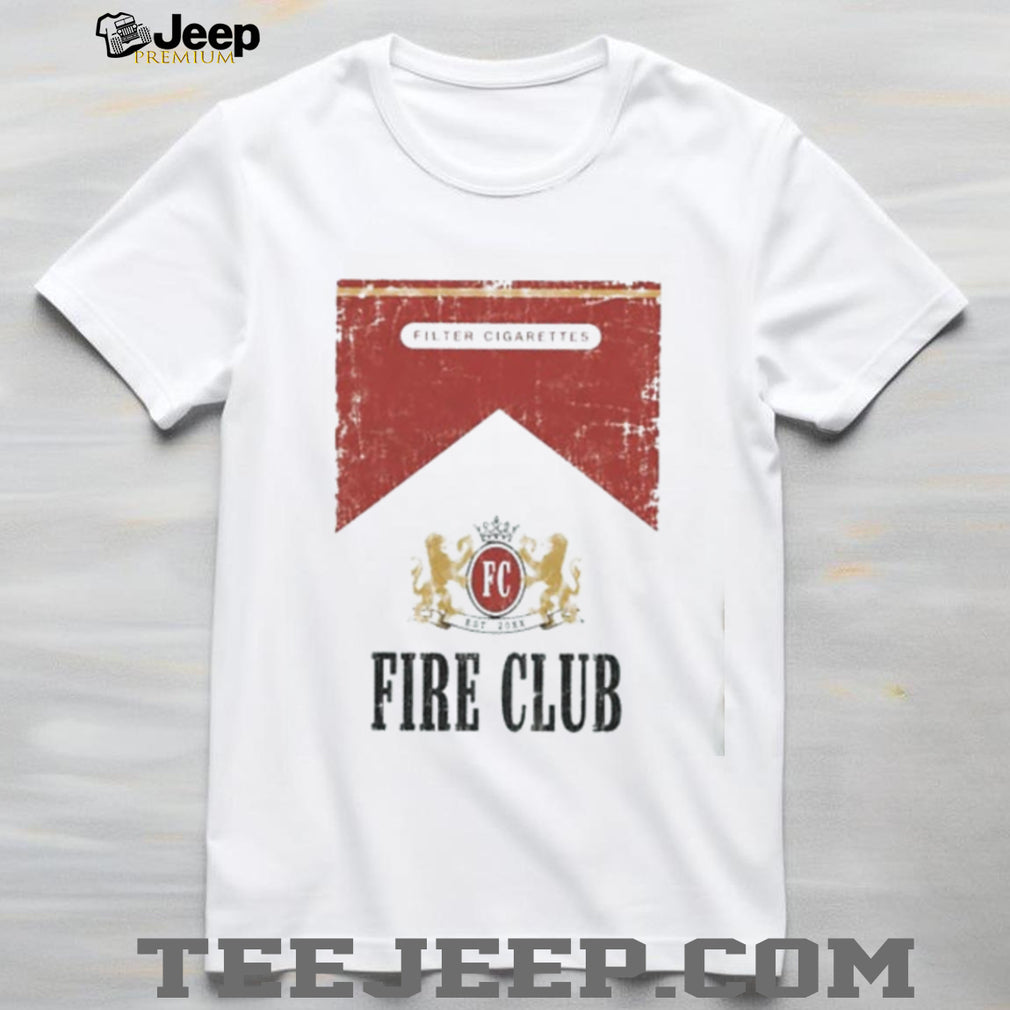 Filter cigarettes Fire Club vintage shirt